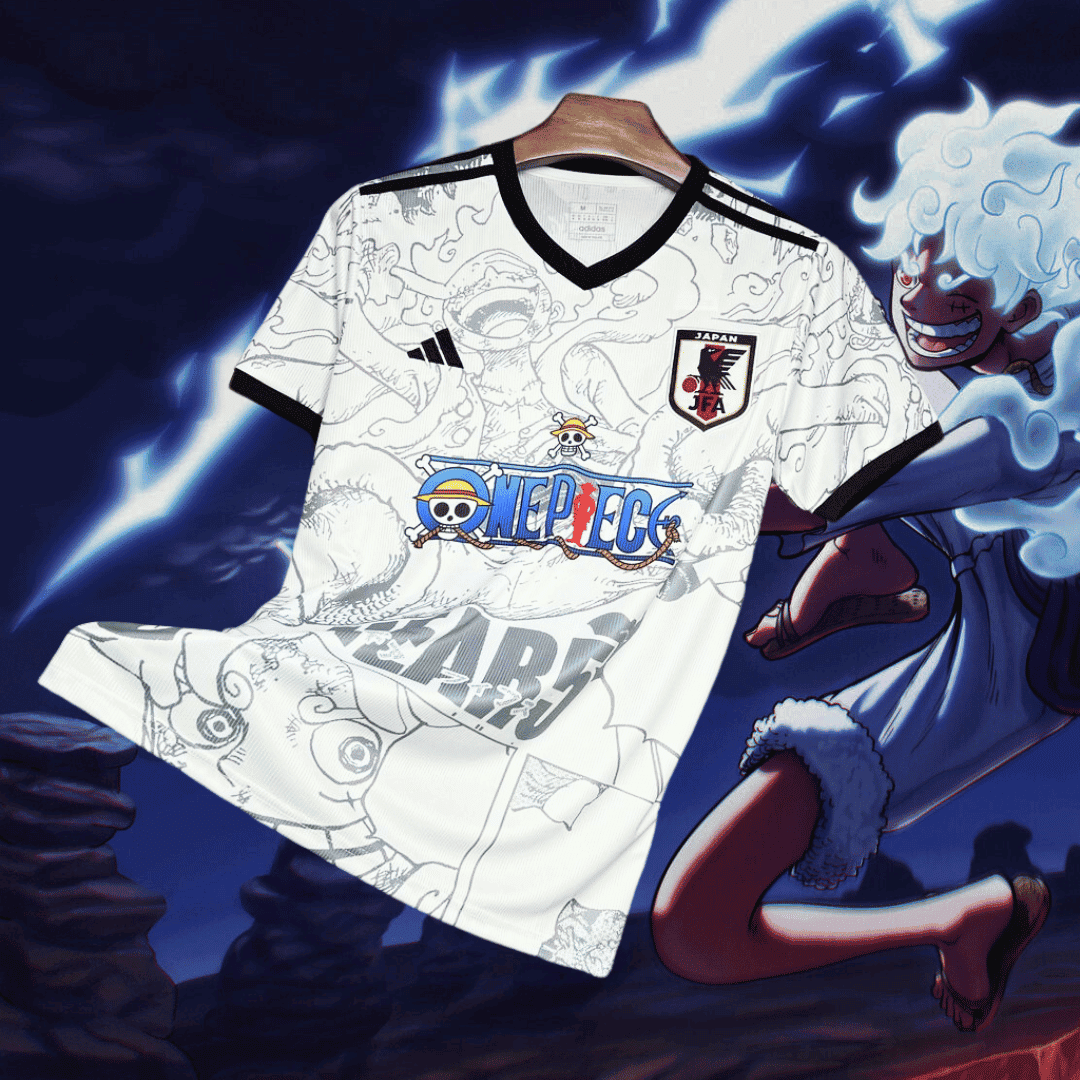 Japan x One Piece &quot;Gear 5&quot; 24-25 Special Edition football Kit shirt soccer jersey t-shirt trikot camiseta