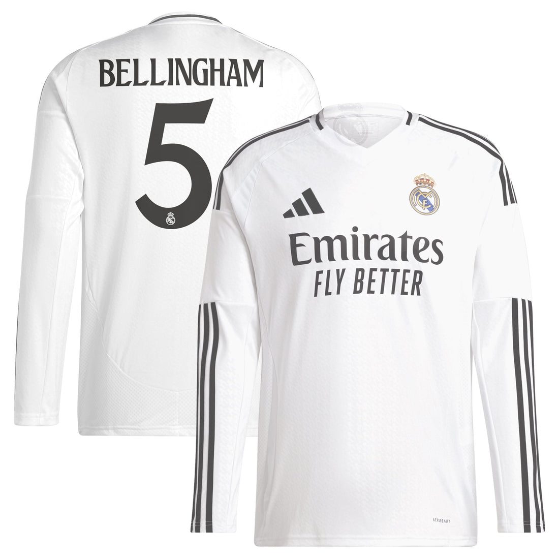 Real Madrid Jersey 2024/25 Long Sleeve