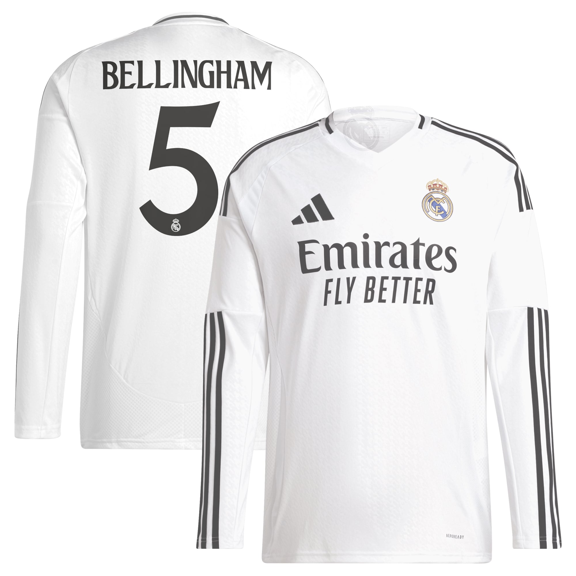 Real Madrid Jersey 2024/25 Long Sleeve