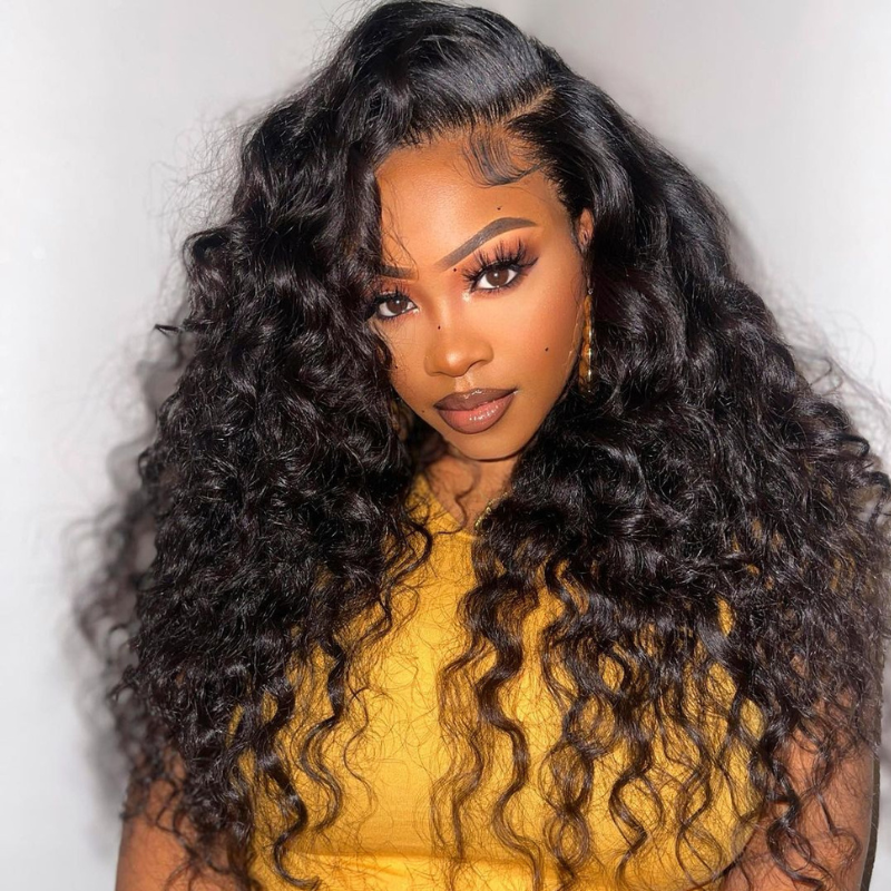 Wand Curls Loose Deep Wave Human Hair Wig - HD Lace Wigs