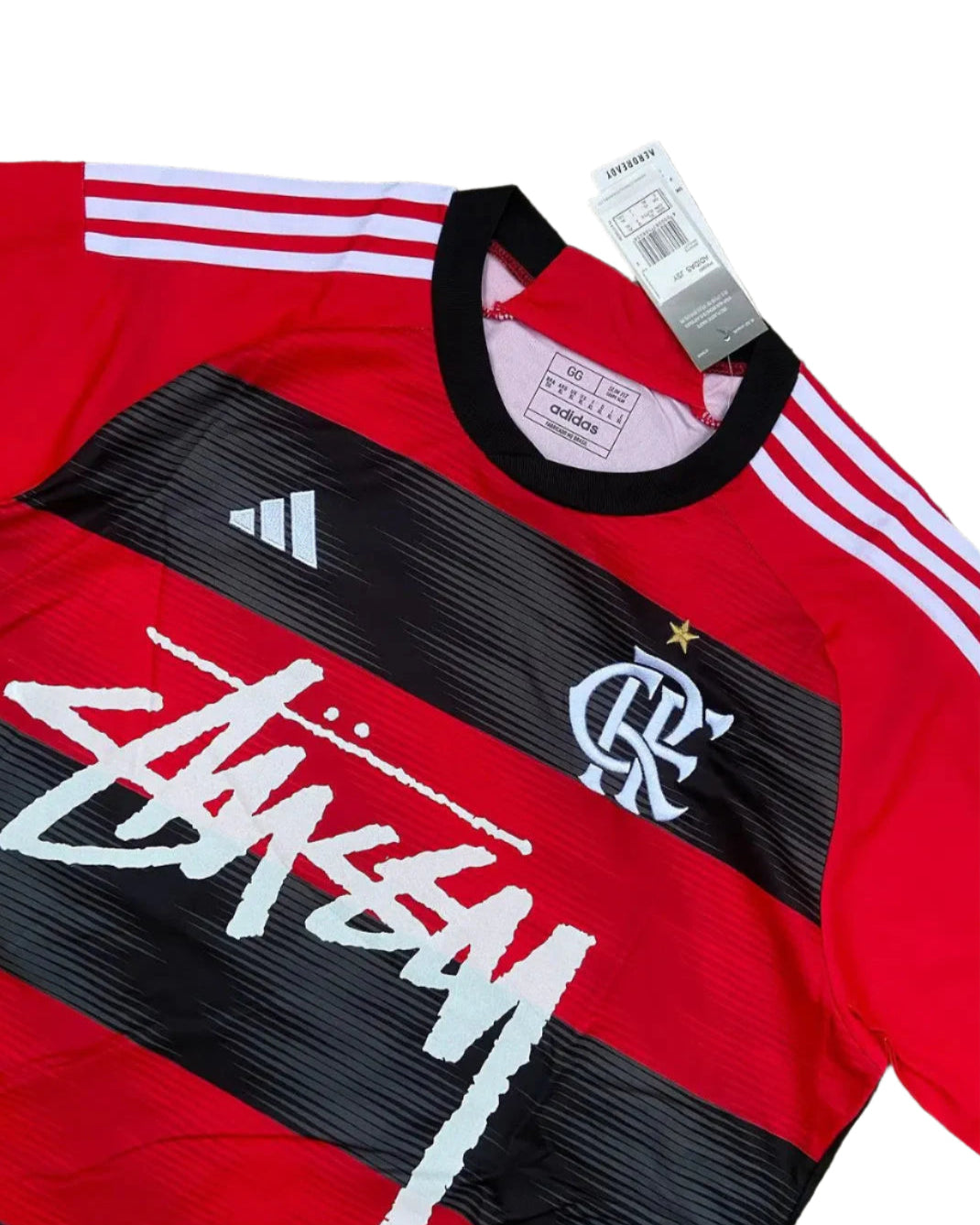 Camiseta Stussy Edición Flamengo