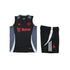 Manchester United black Training Set 2024/25 from the front