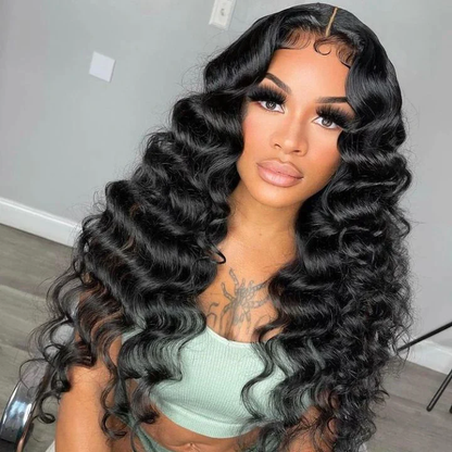 Wand Curls Human Hair Wig - HD Lace Wigs