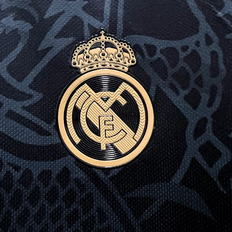 Real Madrid Dragon Jersey Black