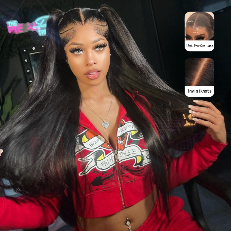 Straight Human Hair Wig - HD Lace Wigs