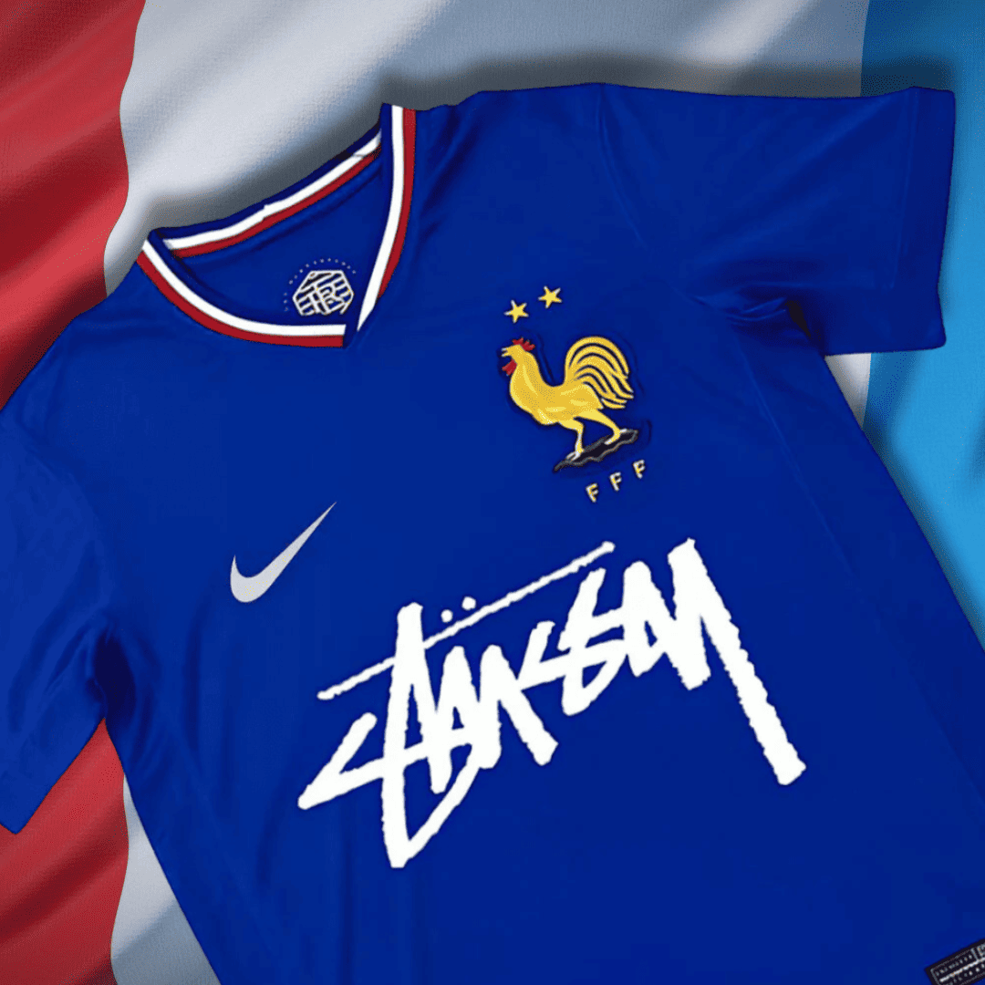 stussy soccer jersey x FRANCE EDITION JERSEY soccer tshirt football kit shirt