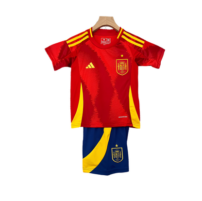 spain home kids soccer jersey 2024 2025