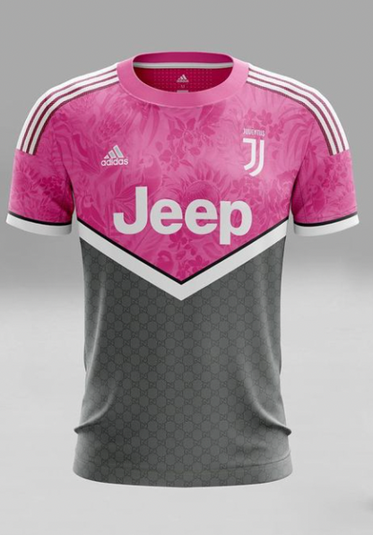 juventus x gucci rosa special edition pink jersey