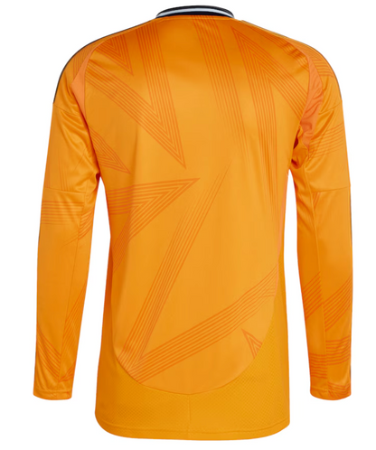 Real Madrid Jersey - 2024/25 Orange Long Sleeves