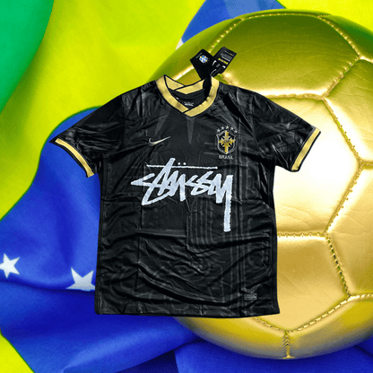 Stussy Brazil Jersey Black Edition