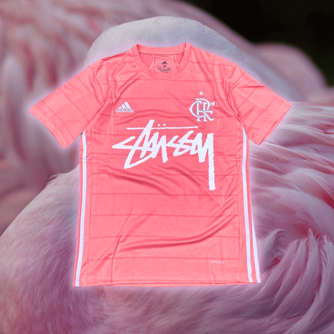 Stussy Flamengo Jersey - Pink Edition