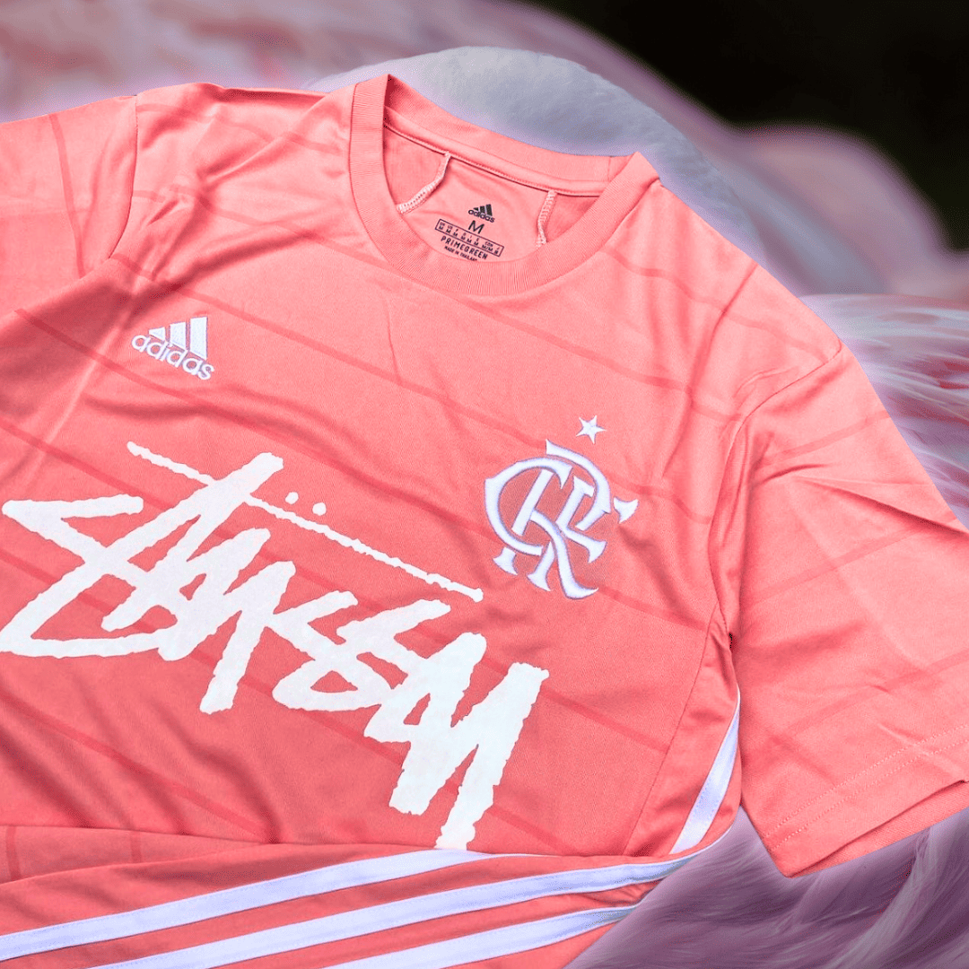 Stussy Flamengo Jersey - Pink Edition