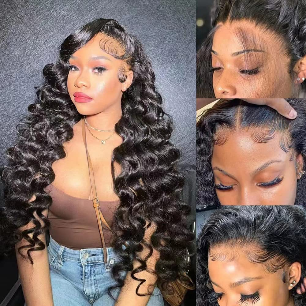 Wand Curls Human Hair Wig - HD Lace Wigs