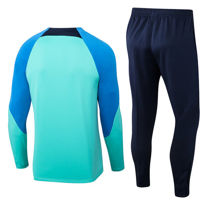 barcelona 22 23 blue Football Tracksuit