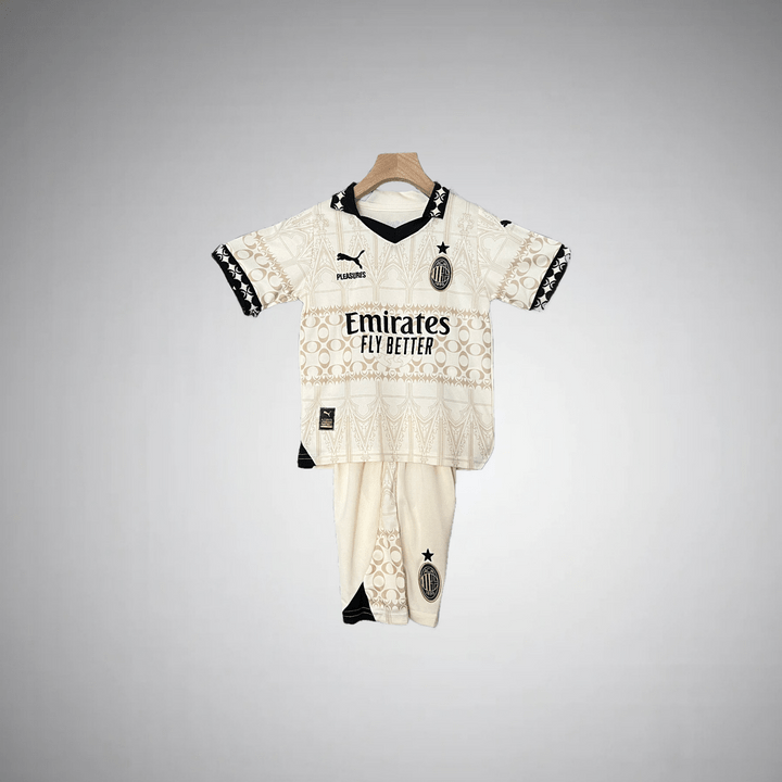 ac milan 2024 kids size 4th kit