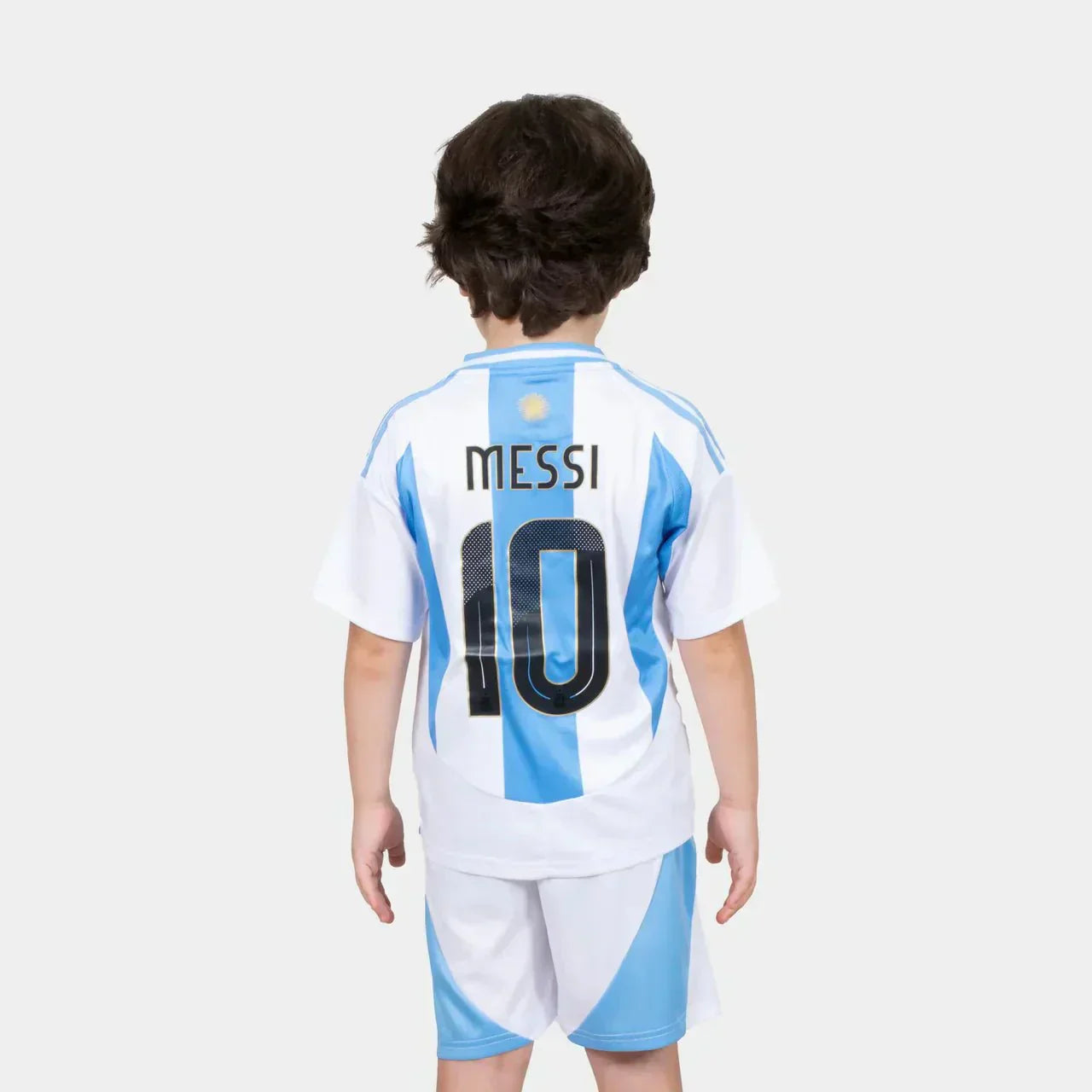 argentina home kids soccer jersey 2024 2025 messi 10