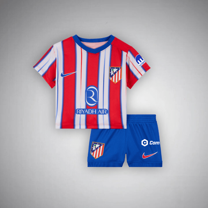 atletico madrid 2024 2025 home kids size kit