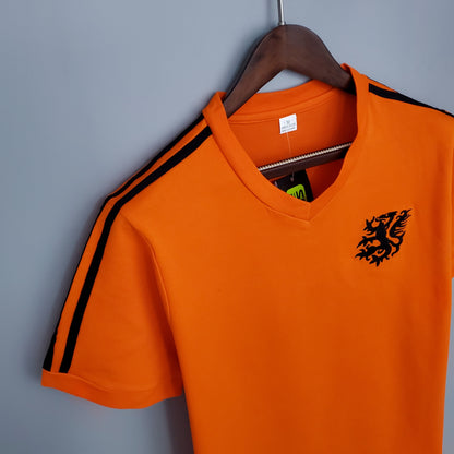 1974 holland netherlands Retro jersey