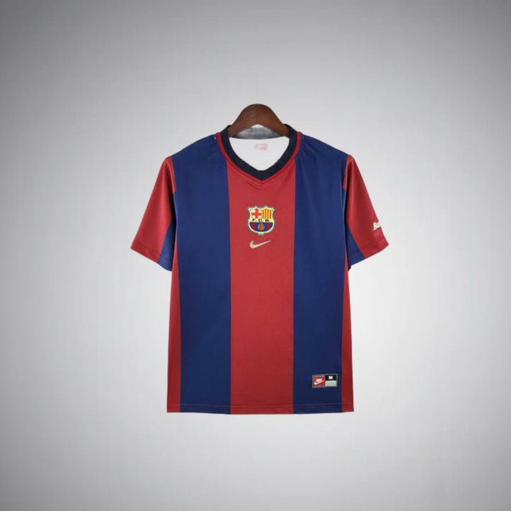 barcelona 1998 1999 retro home kit