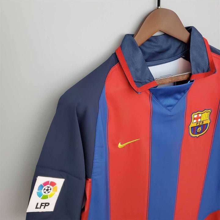 barcelona 2003 2004 retro home kit