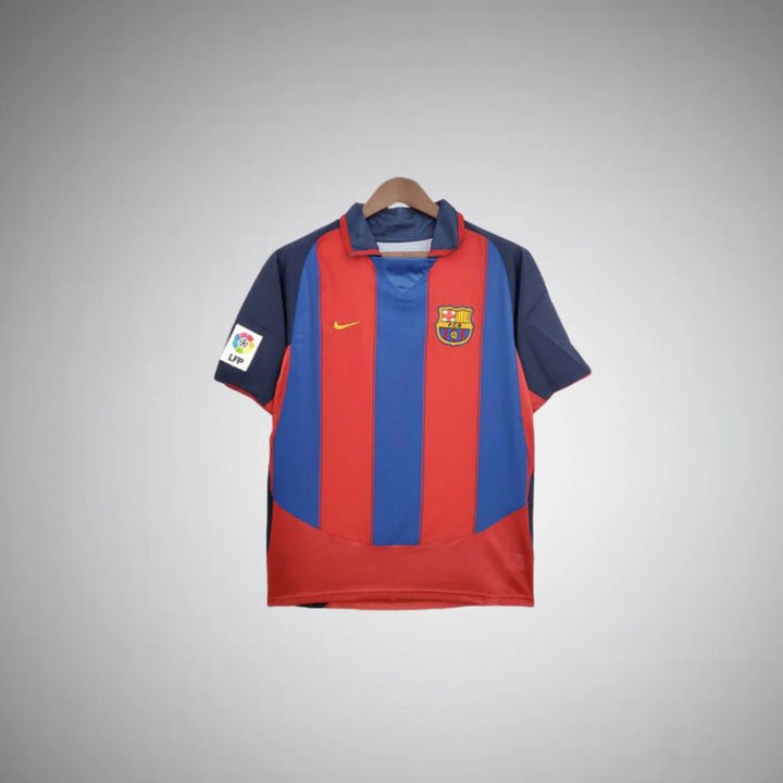 barcelona 2003 2004 retro home kit