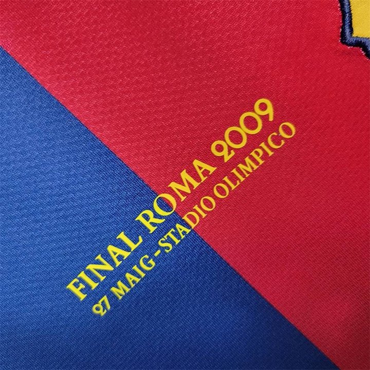 barcelona 2009 ucl final Jersey