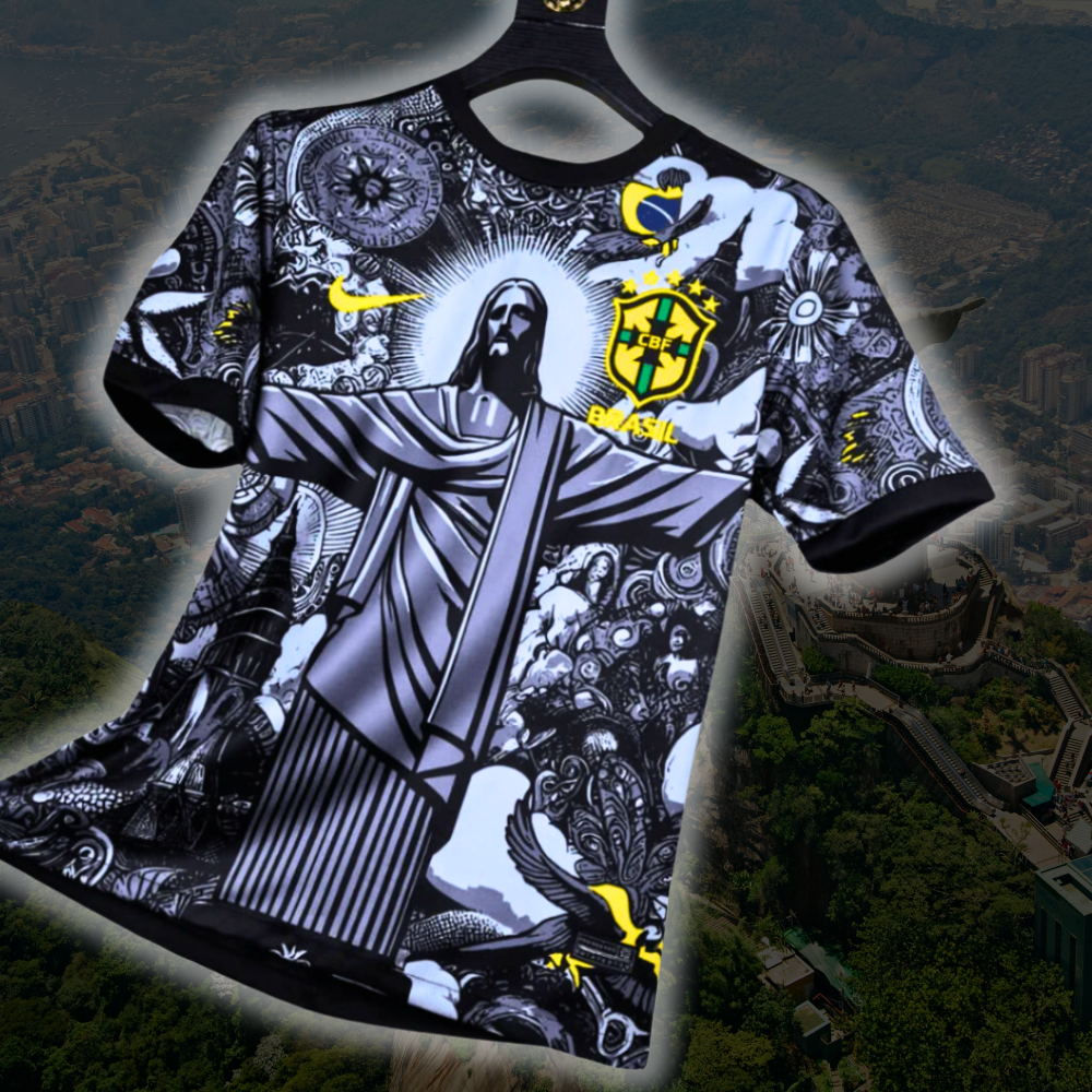 Brasilien Jesus Christus der Erlöser Kit | 24/25 Schwarze Sonderedition 