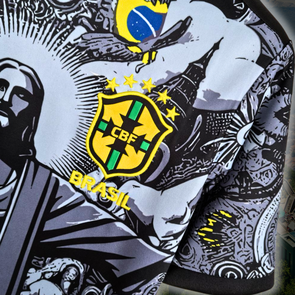 Brasilien Jesus Christus der Erlöser Kit | 24/25 Schwarze Sonderedition 