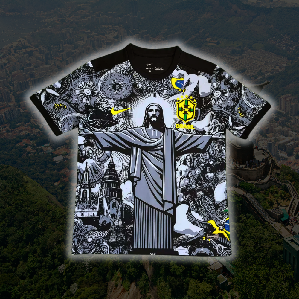 Brasilien Jesus Christus der Erlöser Kit | 24/25 Schwarze Sonderedition 