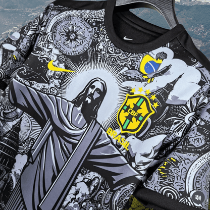 Brazil Jesus Christ The Redeemer Kit | 24/25 Black Special Edition