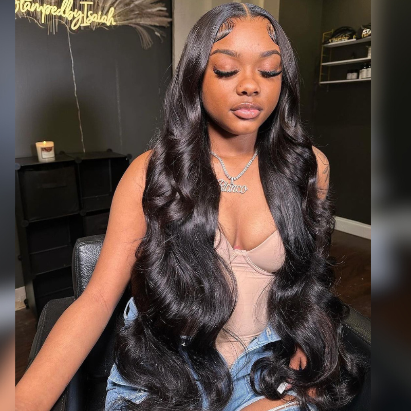 Pre-Bleached Synthetic Wig - HD Lace Wig