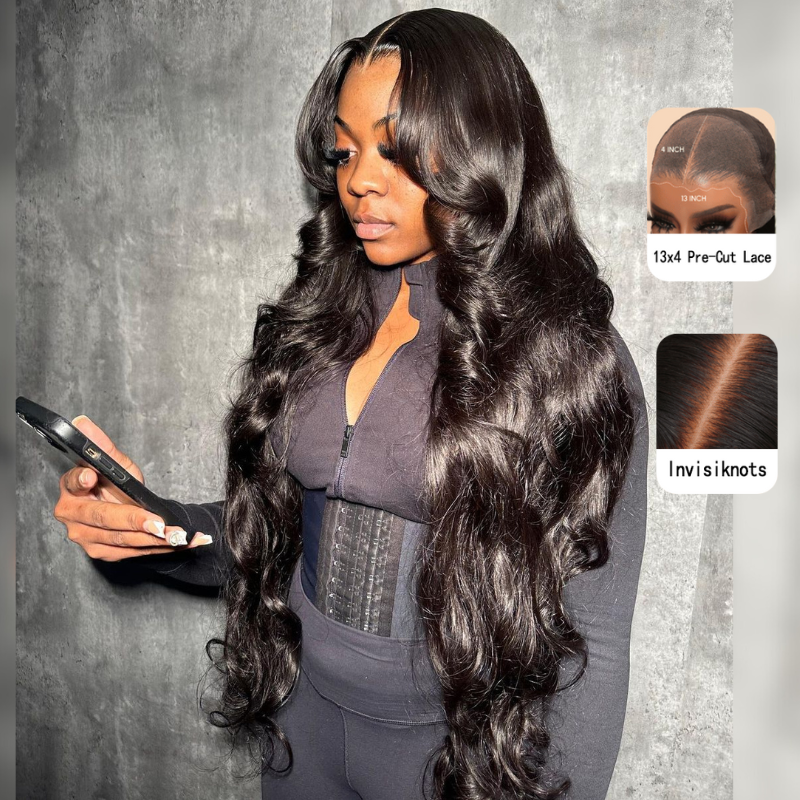 Pre-Bleached Synthetic Wig - HD Lace Wig