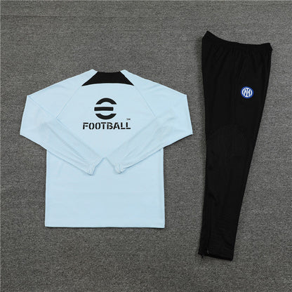 Inter Milan Tracksuit - 2023-24 Light Grey