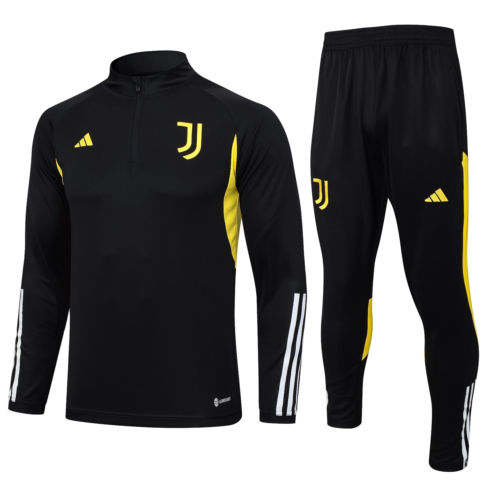 juventus 23 24 black Football Tracksuit