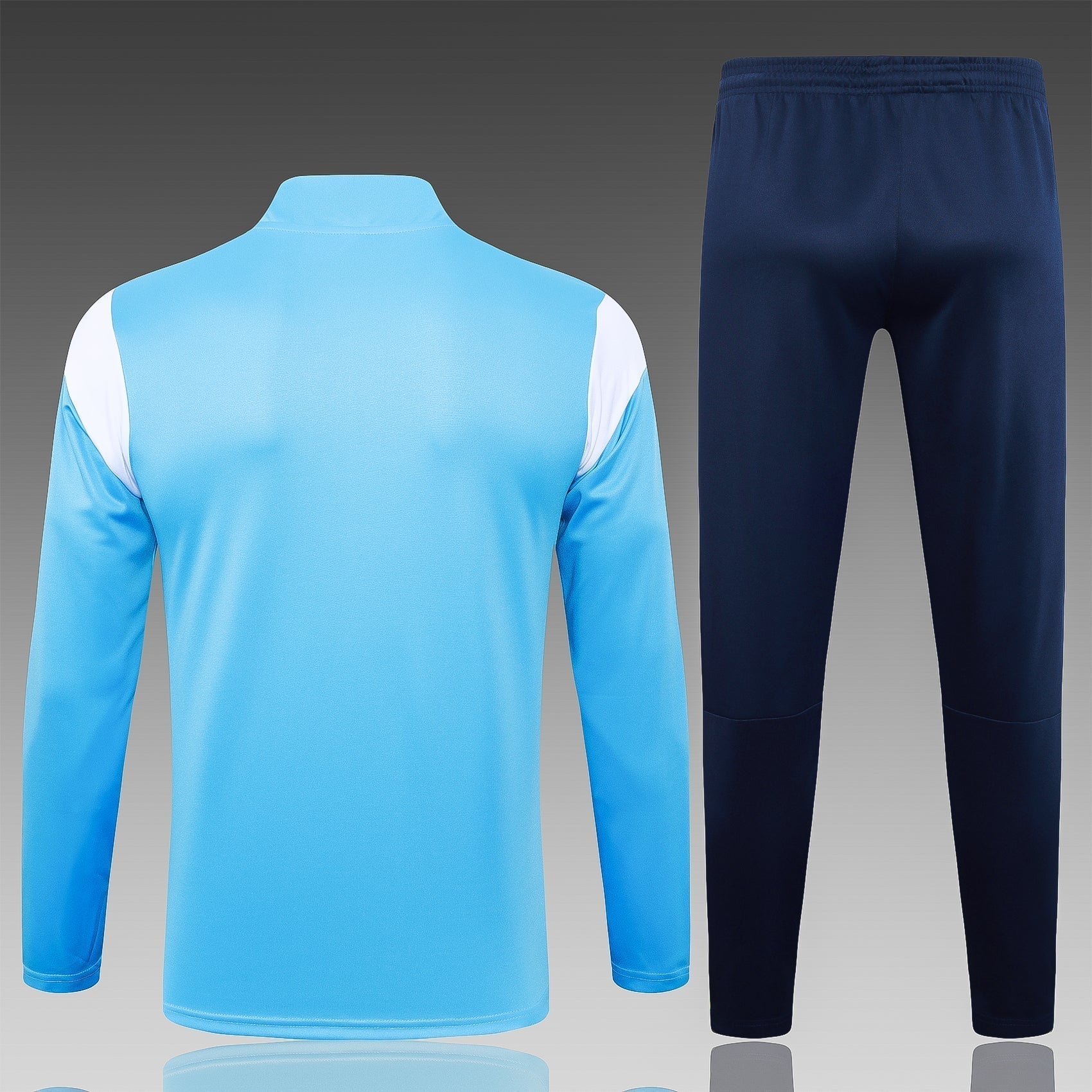 marseille 23 24 sky blue Football Tracksuit