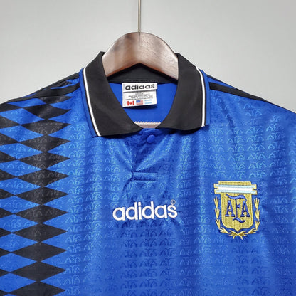 1994 argentina away Retro jersey