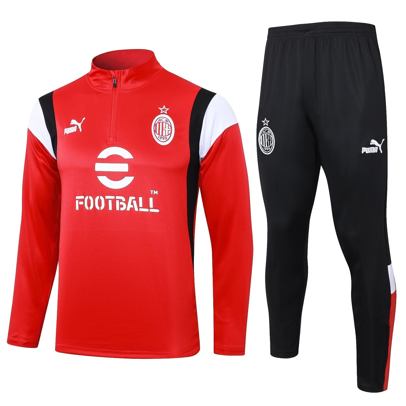 ac milan 23 24 red Football Tracksuit 1