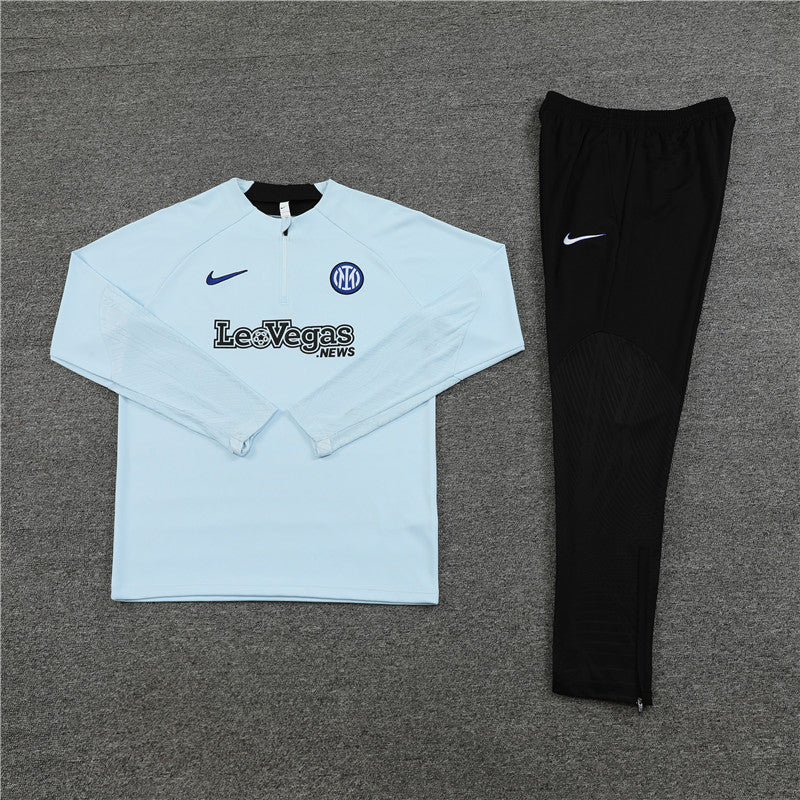 Inter Milan Tracksuit - 2023-24 Light Grey