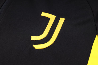 juventus 23 24 black Football Tracksuit