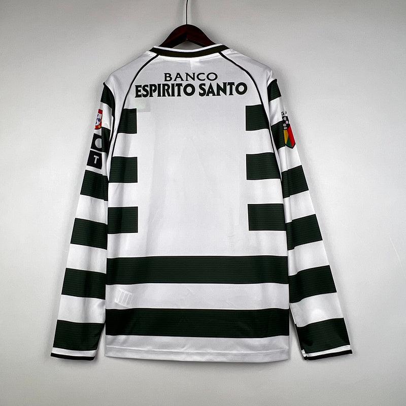 Sporting Lisbon Retro Jersey 2001/2003 Long Sleeves