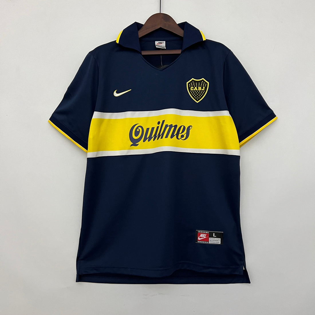 boca juniors 96 97 home retro jersey