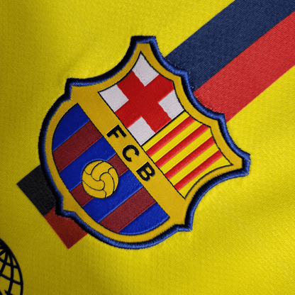 fc barcelona 2008 2009 long sleeve away Jersey