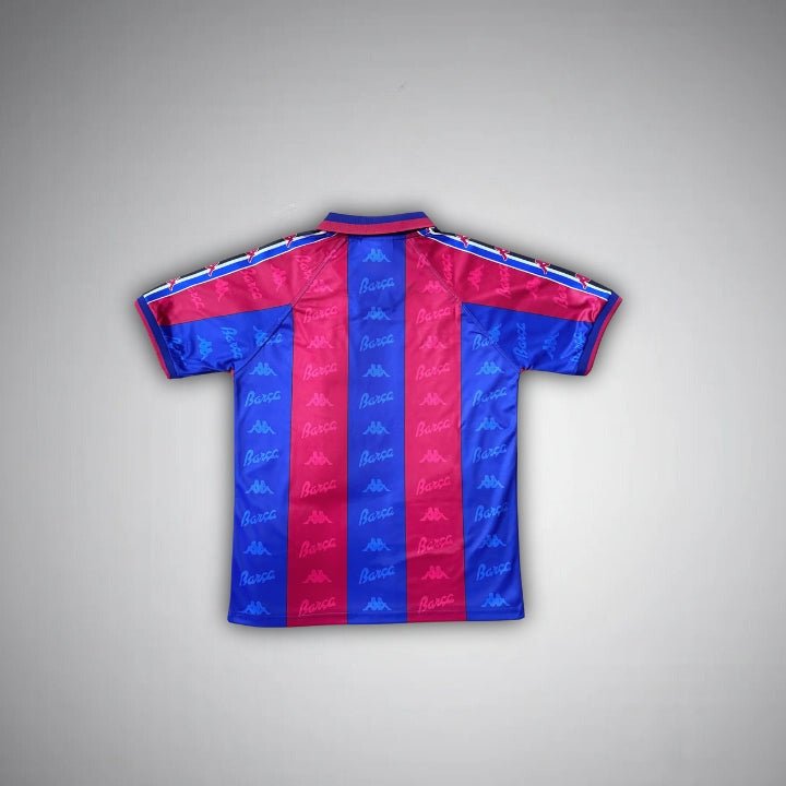 fc barcelona 95 97 premium retro kit