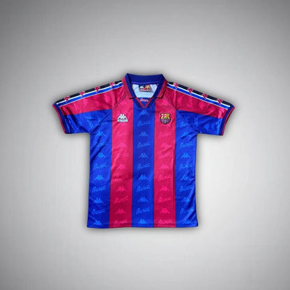 fc barcelona 95 97 premium retro kit