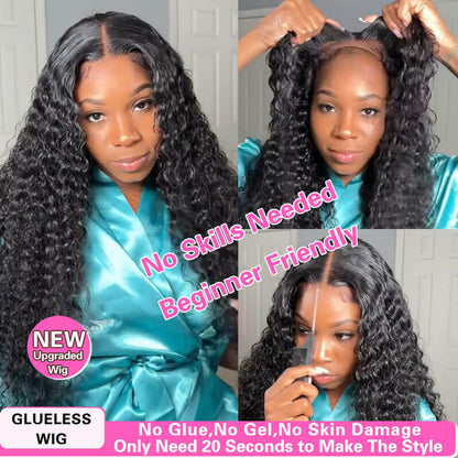 Water Wave Synthetic Wig - HD Lace Wigs