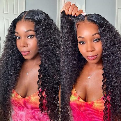 Deep Wave Human Hair Wig - HD Lace Wigs