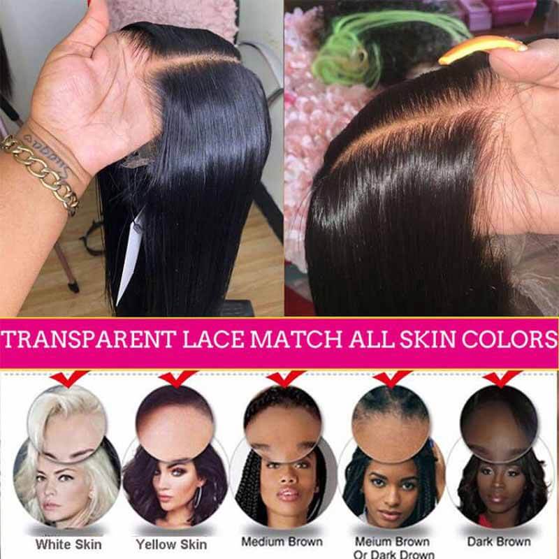 Pre-Bleached Synthetic Wig - HD Lace Wig