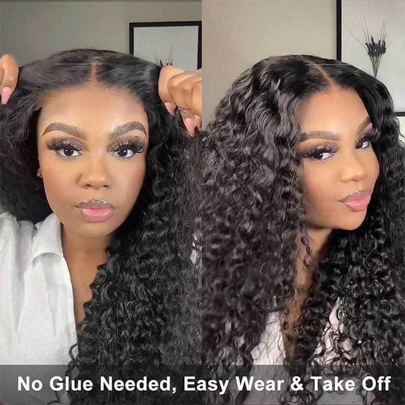 Deep Wave Human Hair Wig - HD Lace Wigs