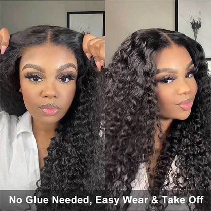 Deep Wave Human Hair Wig - HD Lace Wigs