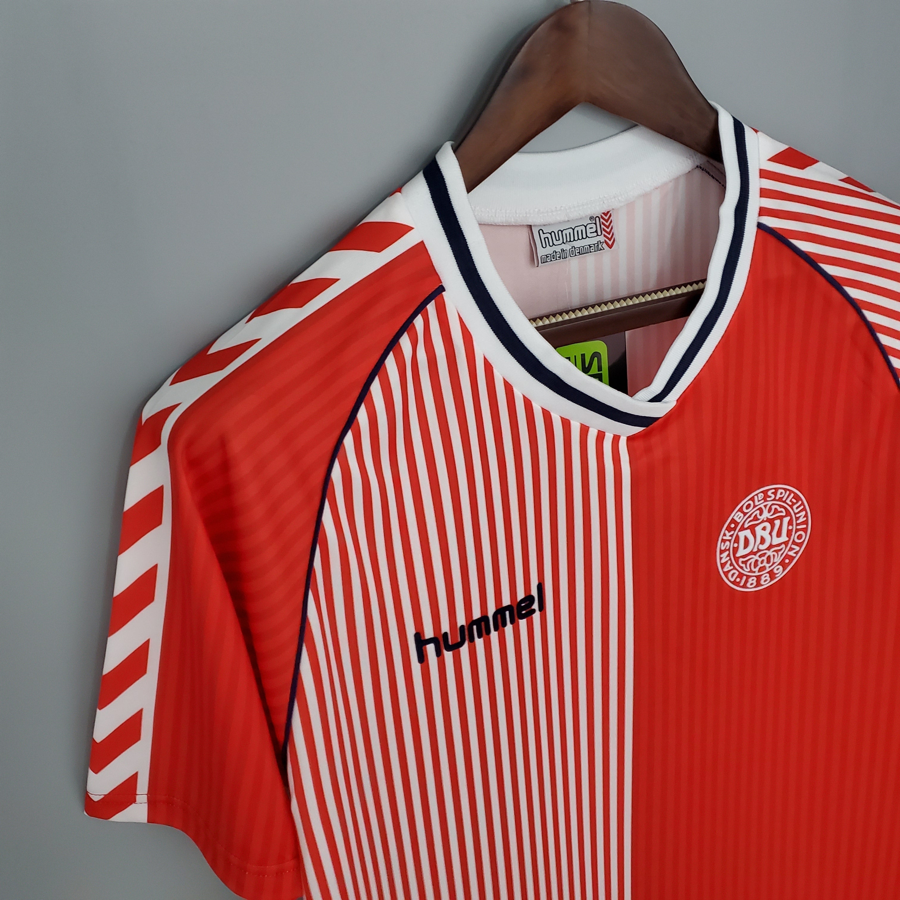 1986 denmark home Retro jersey